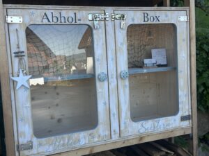 Wenn deine Stücke fertig gebrannt sind, kannst du sie bequem in der Abhol-Box holen, falls ich nicht zu Hause bin.